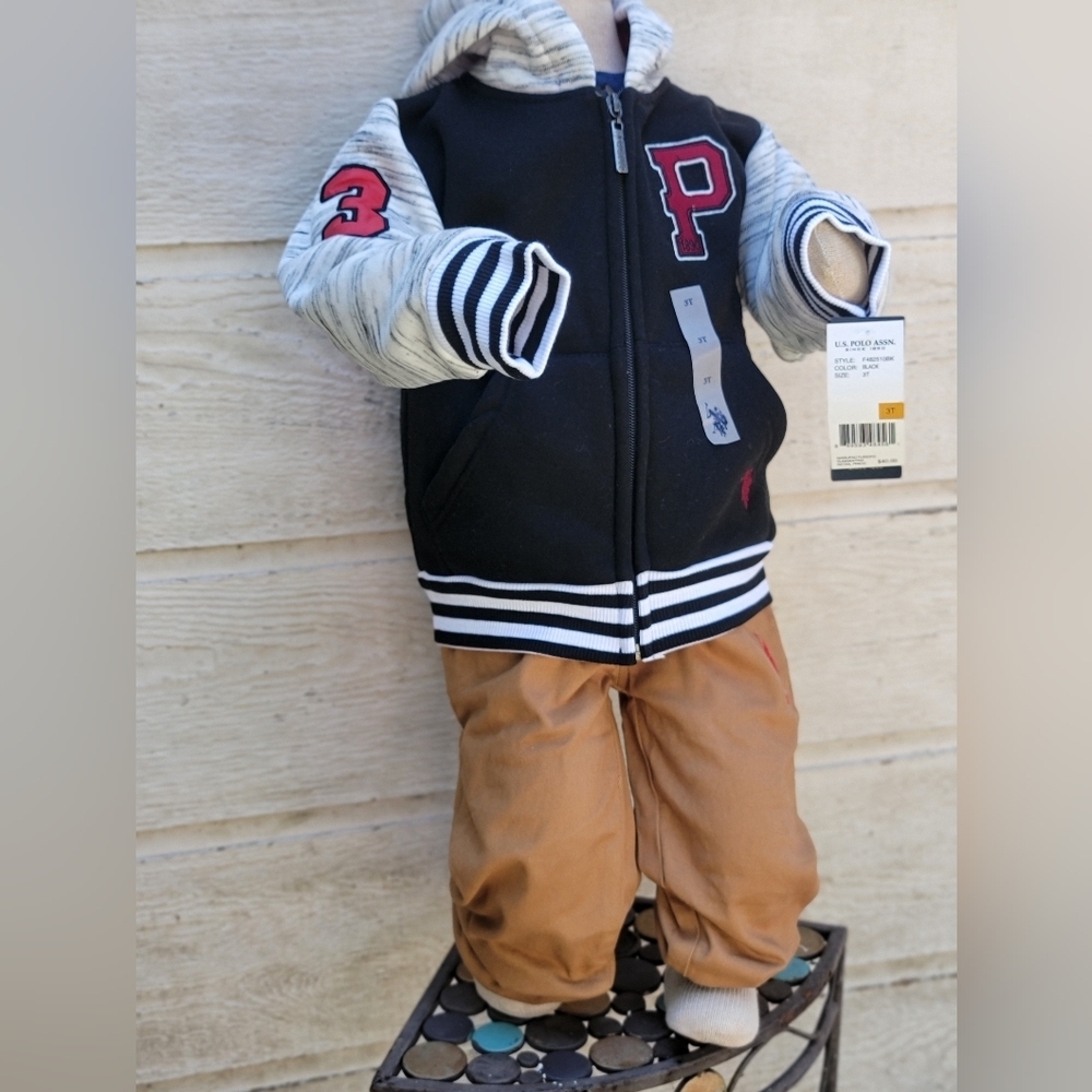 U.S. polo Assn. Boy sweater NWT